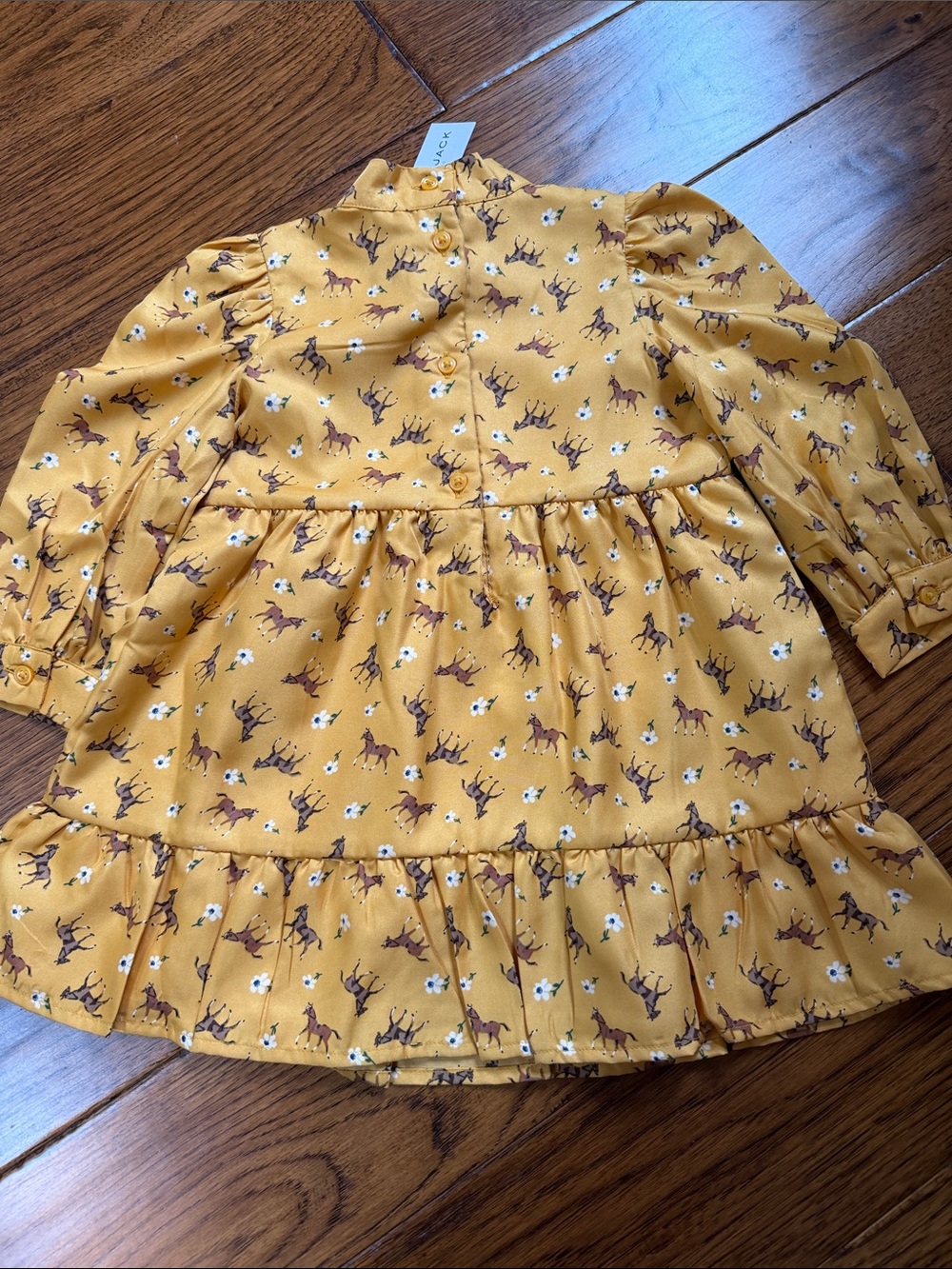 Janie and Jack Equestrian Dress - Picture 3 of 5
